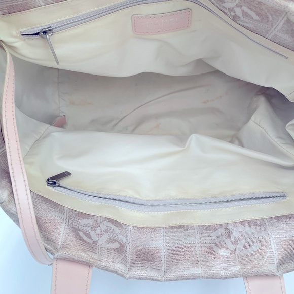 CHANEL Tote New Travel Line Shimmering Pink - Picture 8 of 11